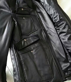 市场上装-皮衣-时尚商务皮衣