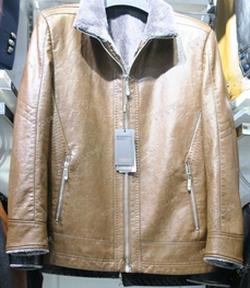 市场上装-皮衣-时尚商务皮衣（实拍）