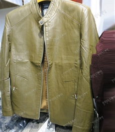 市场上装-皮衣-时尚商务皮衣（实拍）