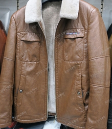 市场上装-皮衣-时尚商务皮衣（实拍）