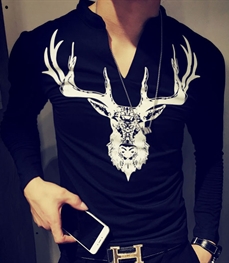 市场上装-T恤-时尚男装T恤