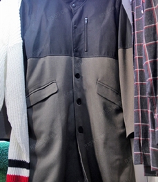 市场上装-中长外套-（实拍）时尚男装中长外套