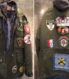 市场上装-中长外套-（实拍）时尚男装中长外套