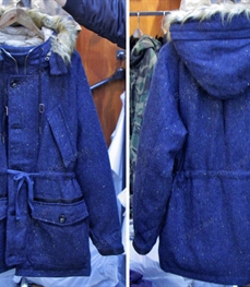 市场上装-中长外套-（实拍）时尚男装中长外套