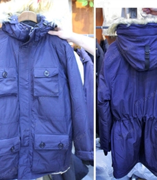 市场上装-中长外套-（实拍）时尚男装中长外套