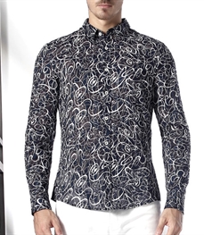 市场上装-衬衫-时尚商务衬衫