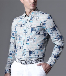 市场上装-衬衫-时尚商务衬衫