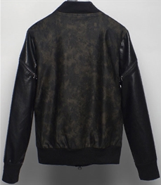 市场上装-皮衣-休闲男装皮衣