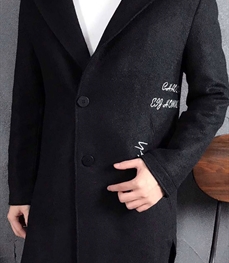 市场上装-中长外套-时尚男装中长外套