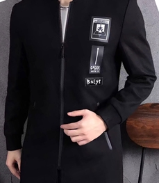 市场上装-中长外套-时尚男装中长外套