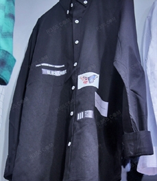 市场上装-衬衫-（实拍）时尚男装衬衫