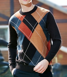 市场上装-毛衫-时尚商务毛衫