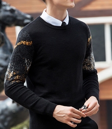 市场上装-毛衫-时尚商务毛衫