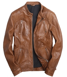 市场上装-皮衣-时尚商务皮衣