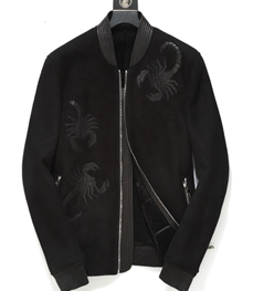 市场上装-皮衣-时尚商务皮衣