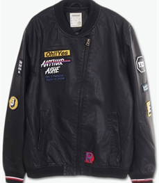 市场上装-皮衣-休闲男装皮衣