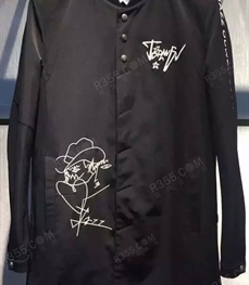 市场上装-中长外套-（实拍）时尚男装中长外套