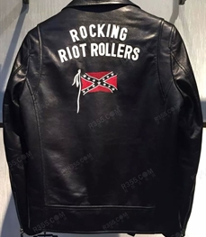 市场上装-皮衣-（实拍）时尚男装皮衣