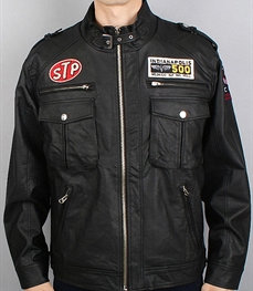 市场上装-皮衣-时尚男装皮衣