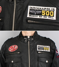 市场上装-皮衣-时尚男装皮衣