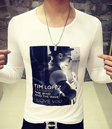 市场上装-T恤-时尚男装T恤