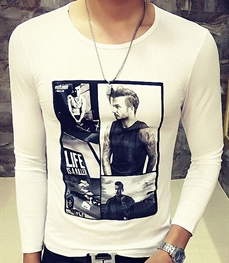 市场上装-T恤-时尚男装T恤