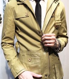 市场上装-中长外套-时尚男装中长外套
