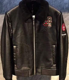 市场上装-皮衣-时尚男装皮衣