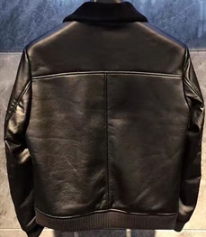 市场上装-皮衣-时尚男装皮衣