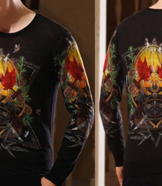 市场上装-毛衫-时尚商务毛衫