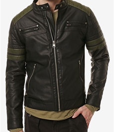 市场上装-皮衣-时尚商务皮衣