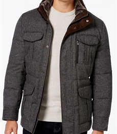 市场上装-中长外套-时尚商务派克装
