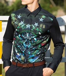 市场上装-衬衫-时尚商务衬衫