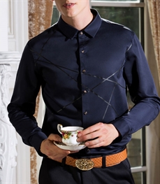 市场上装-衬衫-时尚商务衬衫