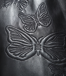 市场上装-皮衣-时尚商务皮衣