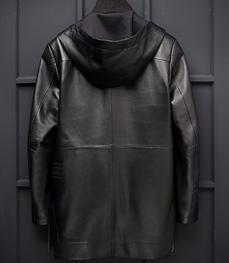 市场上装-皮衣-时尚商务皮衣