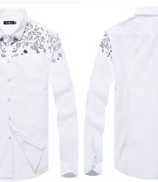 市场上装-衬衫-时尚商务衬衫