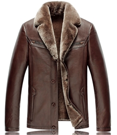 市场上装-皮衣-时尚商务皮衣