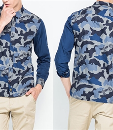 市场上装-衬衫-时尚商务衬衫