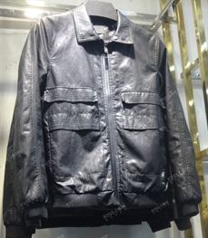 市场上装-皮衣-时尚商务皮衣（实拍）