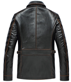 市场上装-皮衣-时尚商务皮衣