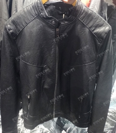 市场上装-皮衣-时尚商务皮衣（实拍）