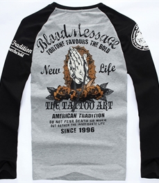 市场上装-T恤-休闲男装T恤