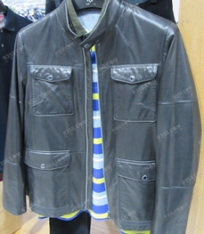 市场上装-皮衣-时尚商务皮衣（实拍）