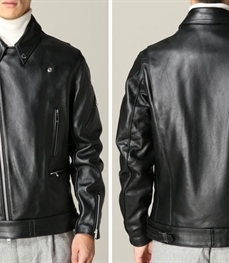 市场上装-皮衣-时尚男装皮衣