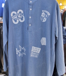 市场上装-衬衫-（实拍）时尚男装衬衫