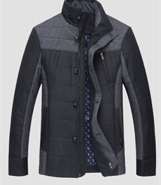 市场上装-棉衣/羽绒服-时尚商务棉服