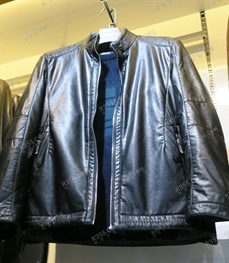 市场上装-皮衣-时尚商务皮衣（实拍）