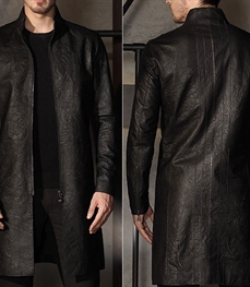 市场上装-皮衣-时尚商务皮衣