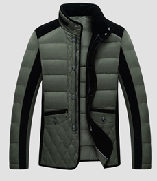 市场上装-棉衣/羽绒服-时尚商务棉服